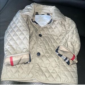 Infant Burberry jacket